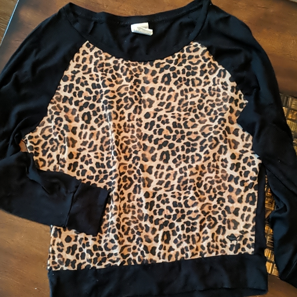Pink Cheetah print shirt